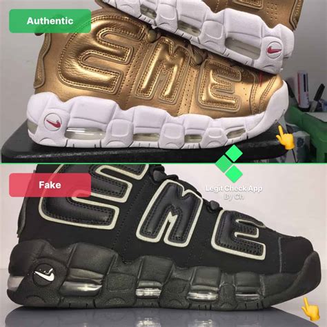 supreme x nike uptempo fake|nike air zoom supreme.